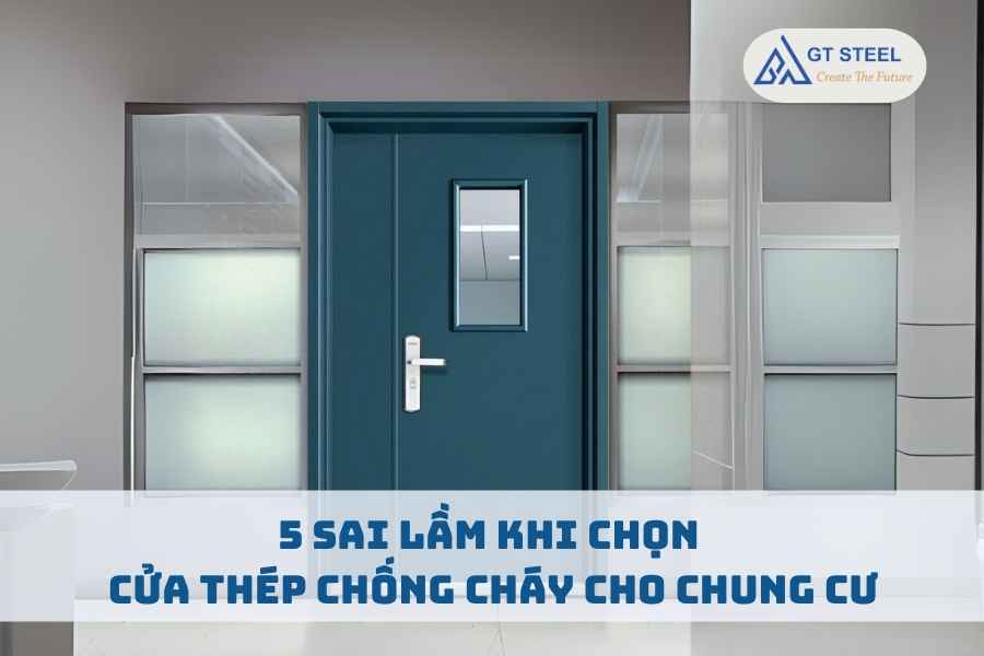 5 Sai Lầm Khi Chọn Cửa Thép Chống Cháy Cho Chung Cư