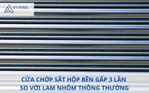 Cửa chớp sắt hộp