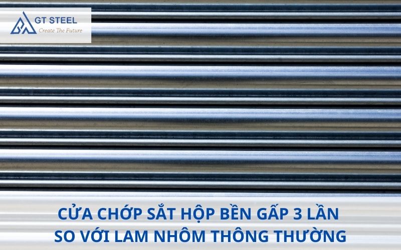 Cửa chớp sắt hộp