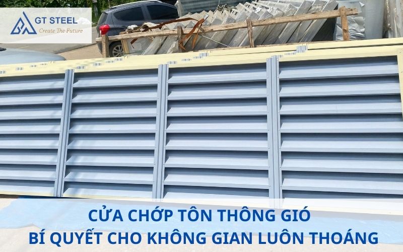 Cửa chớp tôn thông gió