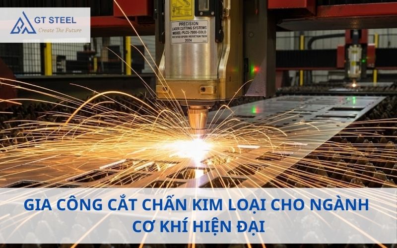 Gia công cắt chấn kim loại