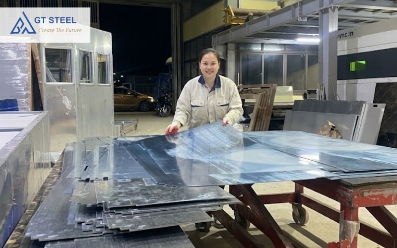 Gia công thép tấm