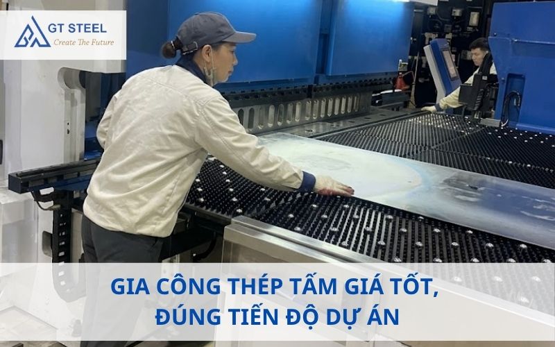 Gia công thép tấm