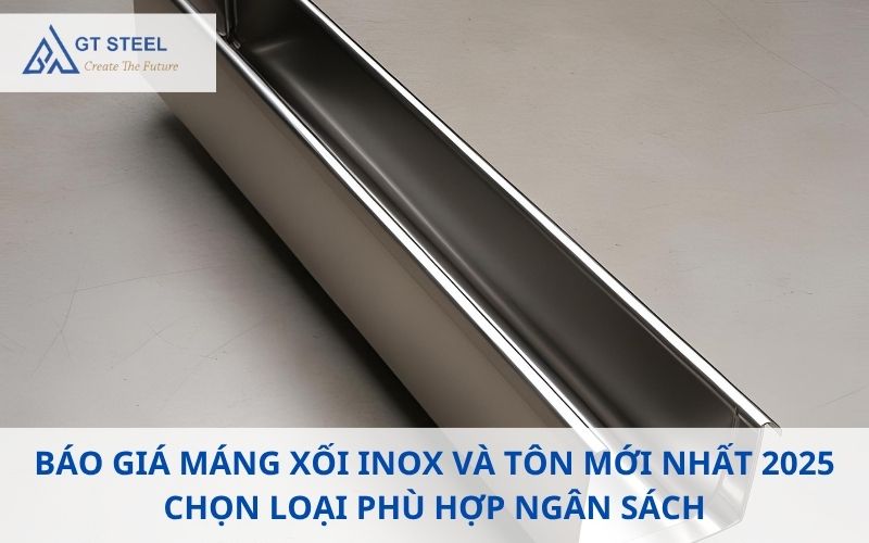 Báo giá máng xối