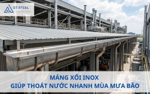 Máng xối inox