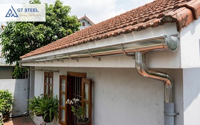 Máng xối inox