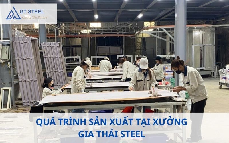 Quá trình sản xuất tại xưởng
