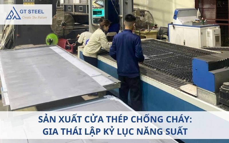 Sản xuất cửa thép chống cháy