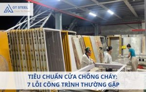 Tiêu chuẩn cửa chống cháy