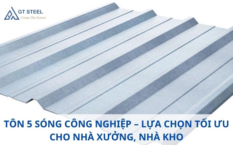 Tôn 5 sóng công nghiệp