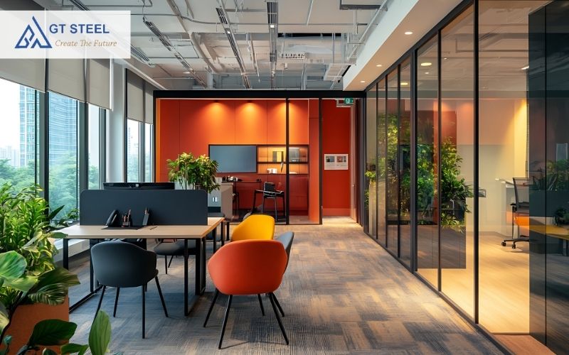 Vách kính chống cháy 120 phút