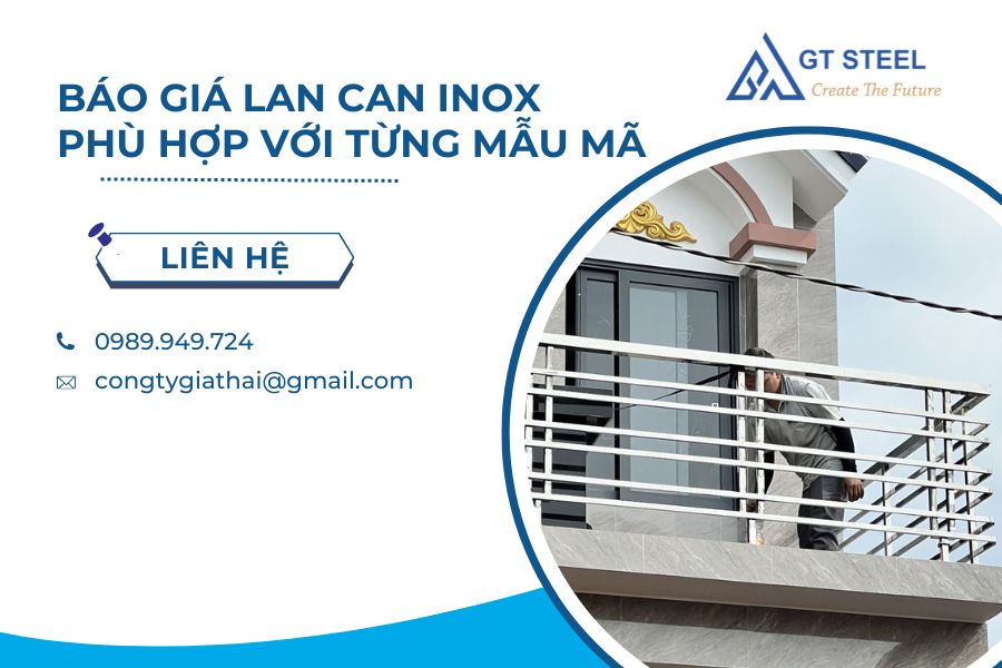 Báo Giá Lan Can Inox Phù Hợp Với Từng Mẫu Mã