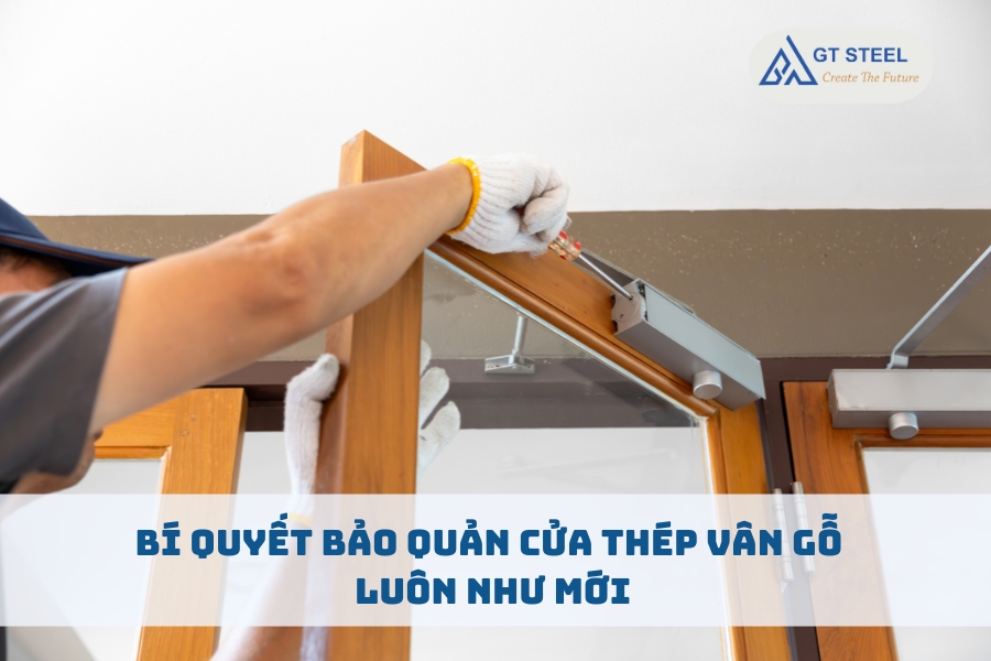 Bí Quyết Bảo Quản Cửa Thép Vân Gỗ Luôn Như Mới