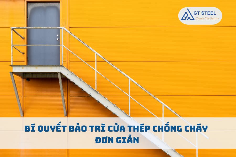 Bí Quyết Bảo Trì Cửa Thép Chống Cháy Đơn Giản