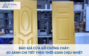 báo giá cửa gỗ chống cháy