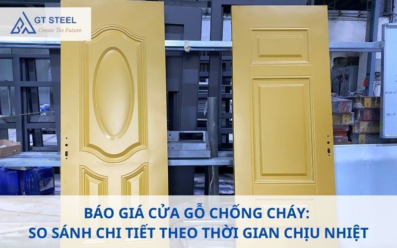 báo giá cửa gỗ chống cháy