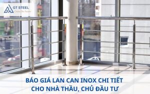 báo giá lan can inox