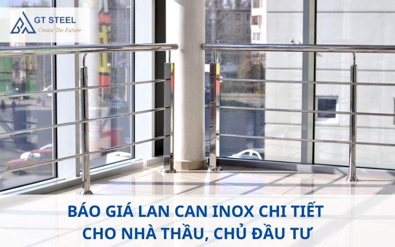 báo giá lan can inox