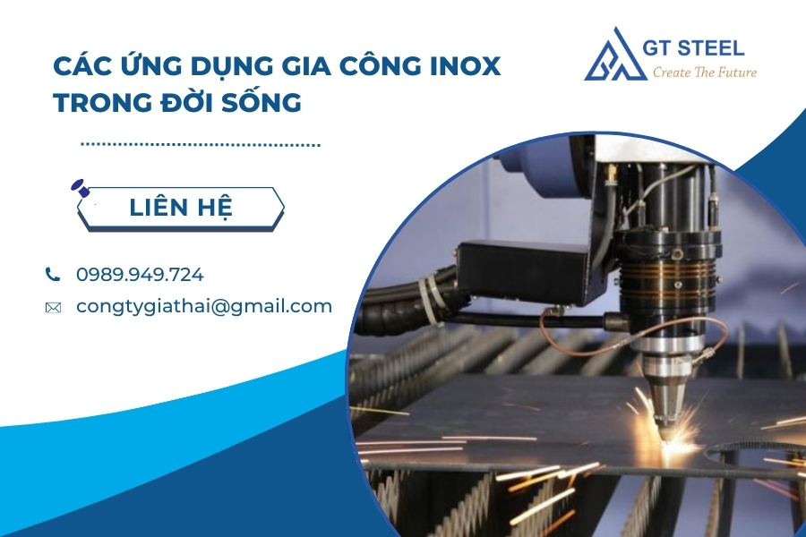 Các Ứng Dụng Gia Công Inox Trong Đời Sống