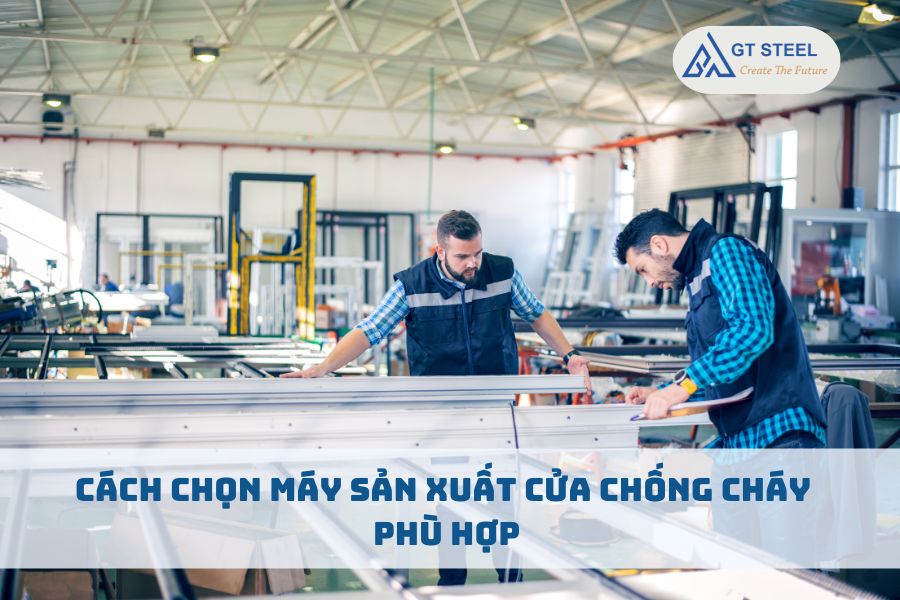 Cách Chọn Máy Sản Xuất Cửa Chống Cháy Phù Hợp