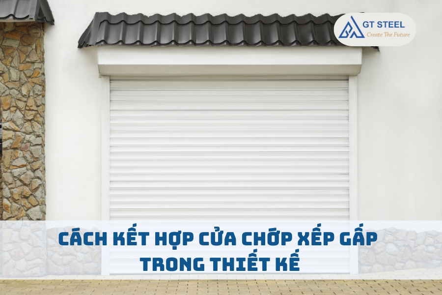 Cách Kết Hợp Cửa Chớp Xếp Gấp Trong Thiết Kế