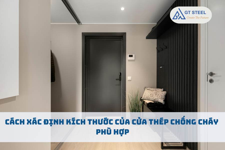 Cách Xác Định Kích Thước Của Cửa Thép Chống Cháy Phù Hợp