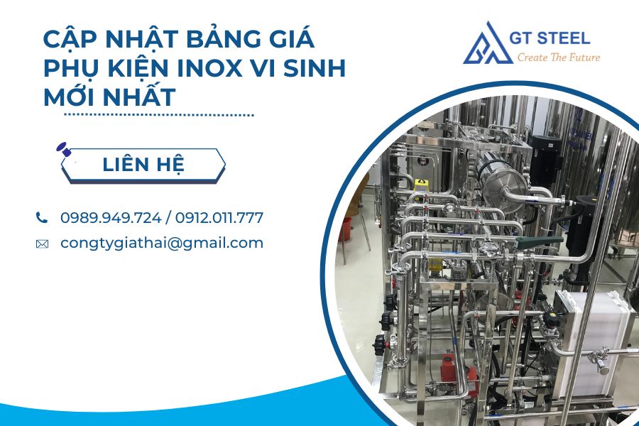 Cập Nhật Bảng Giá Phụ Kiện Inox Vi Sinh Mới Nhất