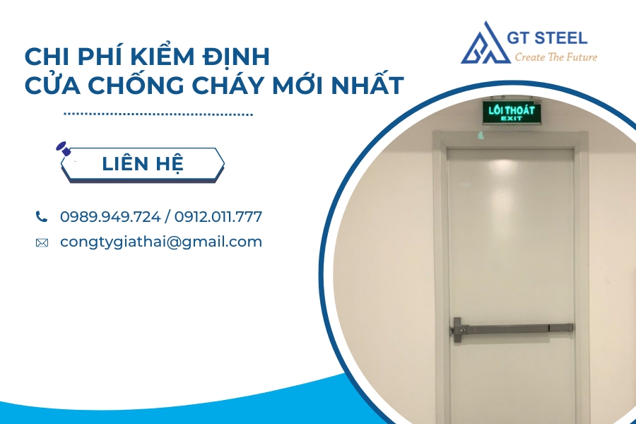 Chi Phí Kiểm Định Cửa Chống Cháy Mới Nhất