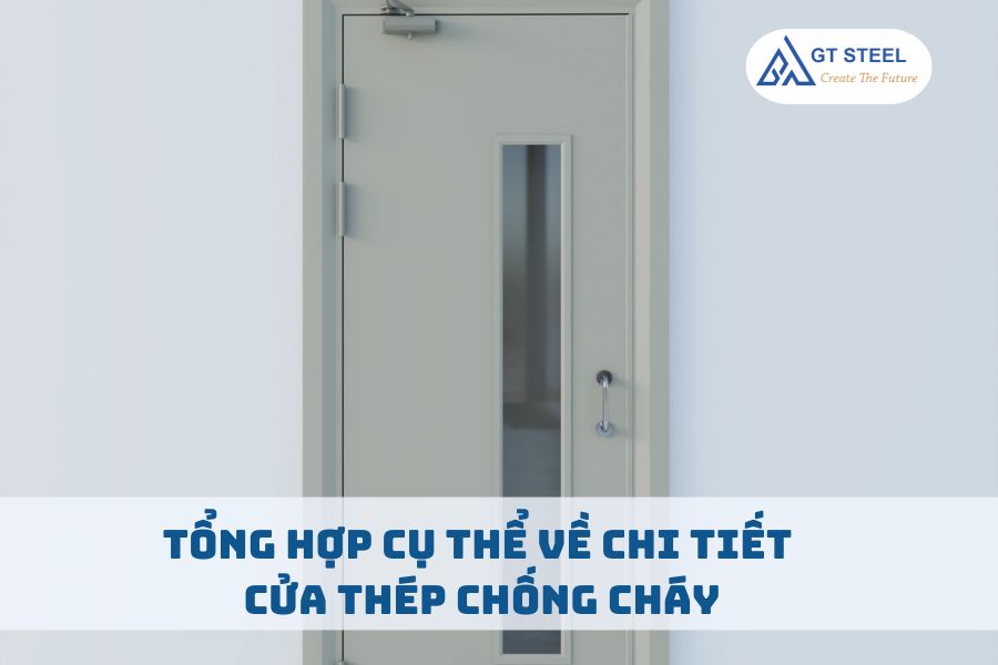 Tổng Hợp Cụ Thể Về Chi Tiết Cửa Thép Chống Cháy