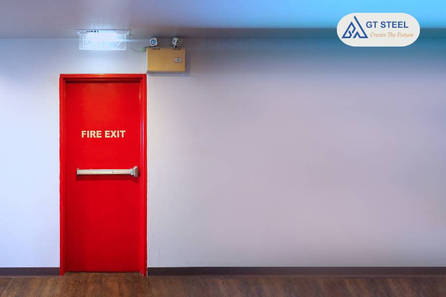 Cửa Thép Chống Cháy Bị Kẹt Có Nguy Hiểm Không?