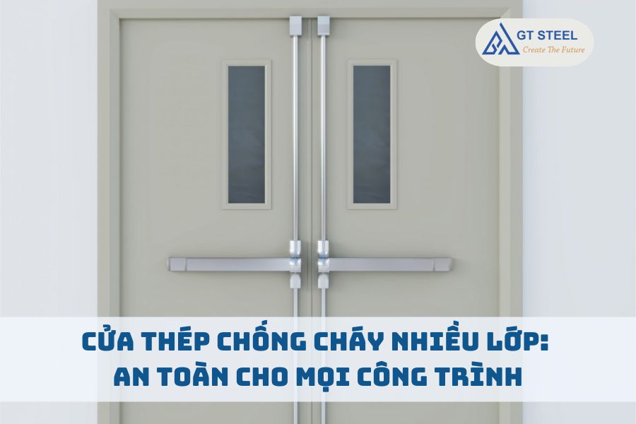 Cửa Thép Chống Cháy Nhiều Lớp: An Toàn Cho Mọi Công Trình