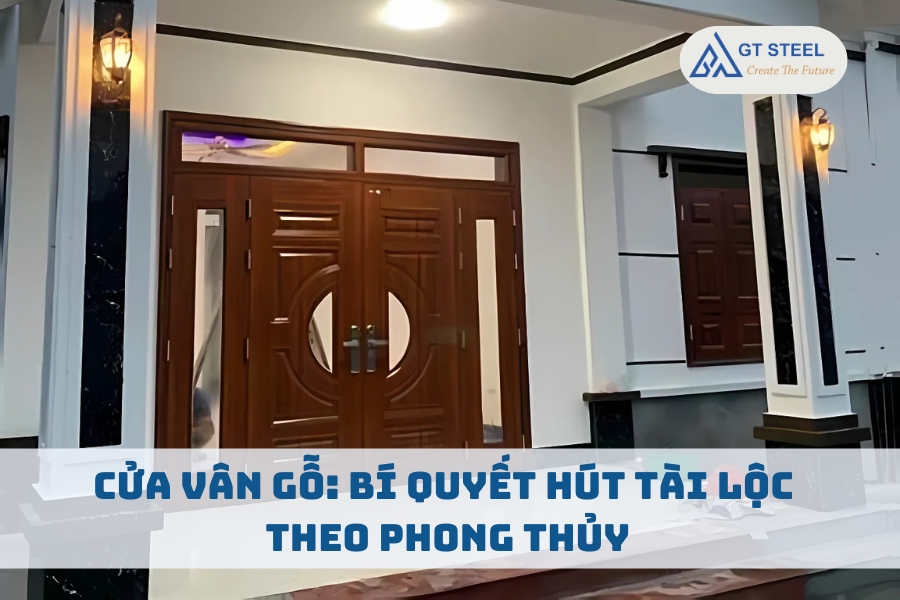 Cửa Vân Gỗ: Bí Quyết Hút Tài Lộc Theo Phong Thủy