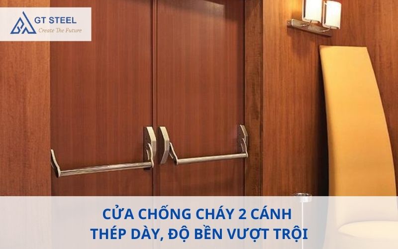 cửa chống cháy 2 cánh