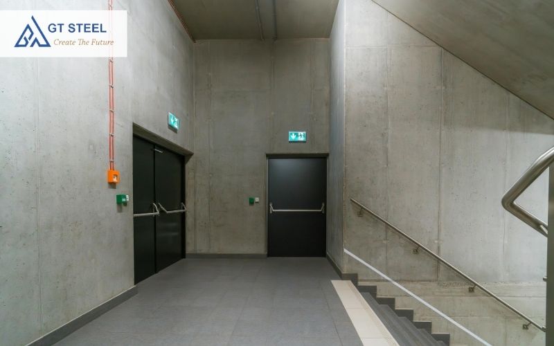 cửa chống cháy bị kẹt