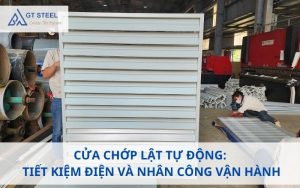 cửa chớp lật tự động