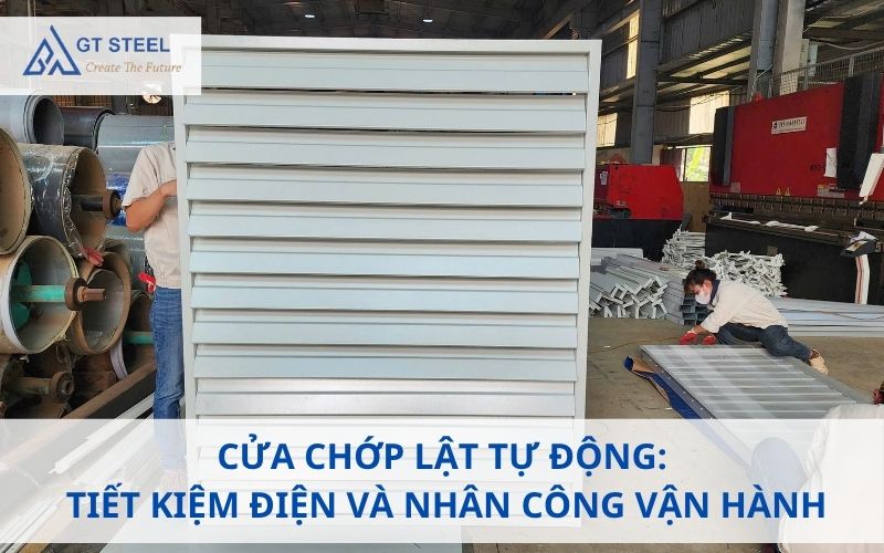 cửa chớp lật tự động