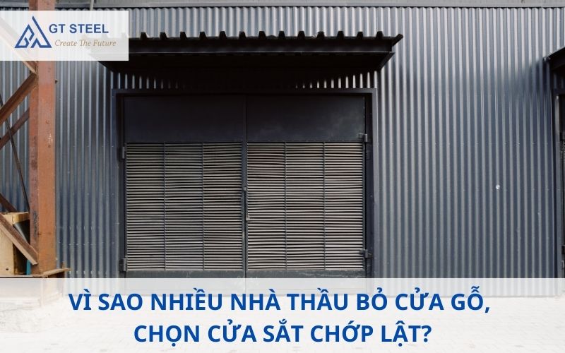 cửa sắt chớp lật