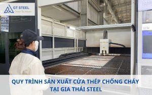 sản xuất cửa thép chống cháy