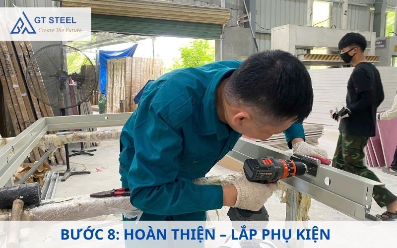hoàn thiện cửa chống cháy