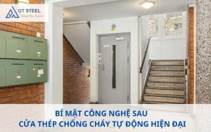 cửa thép chống cháy tự động