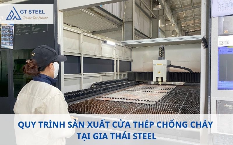 sản xuất cửa thép chống cháy