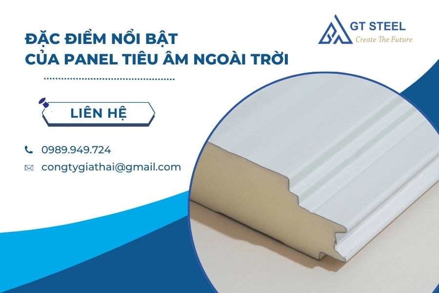 Đặc Điểm Nổi Bật Của Panel Tiêu Âm Ngoài Trời