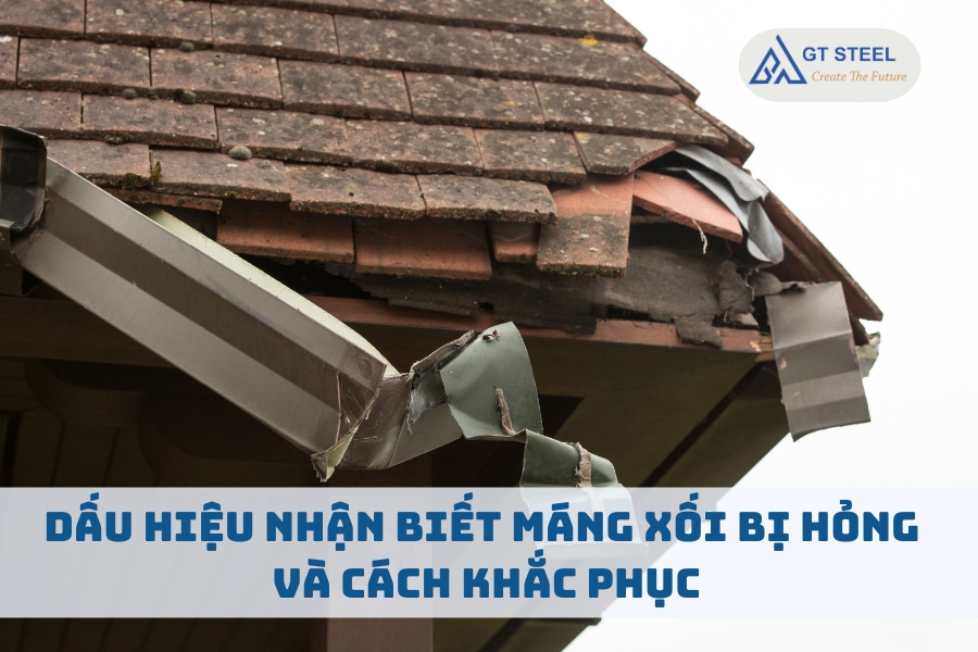 Dấu Hiệu Nhận Biết Máng Xối Bị Hỏng Và Cách Khắc Phục