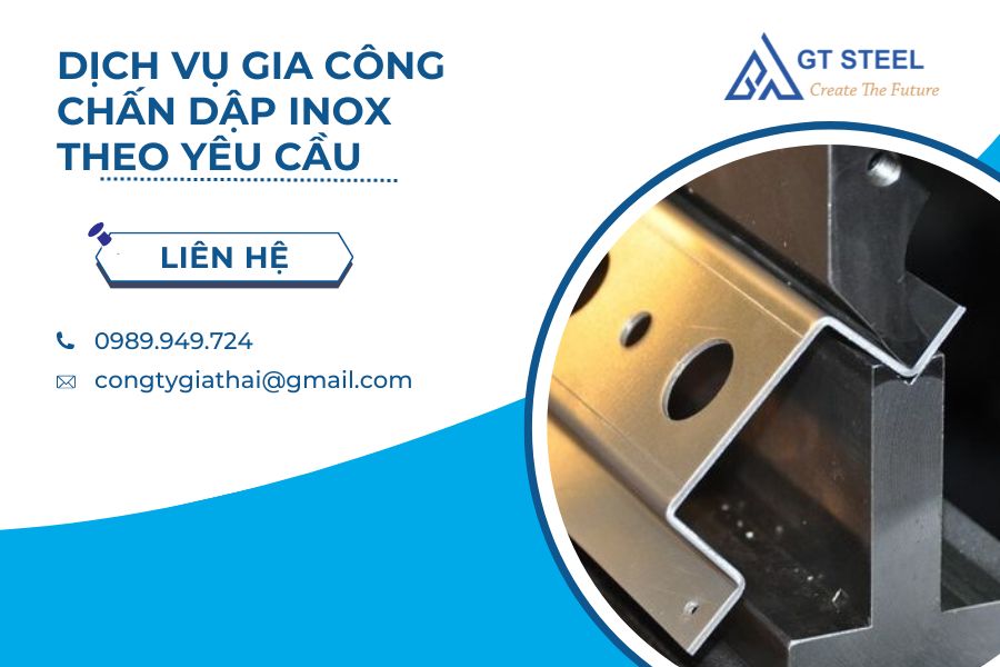 Dịch Vụ Gia Công Chấn Dập Inox Theo Yêu Cầu