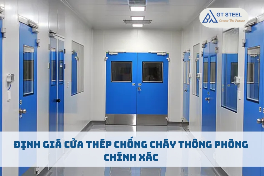 Định Giá Cửa Thép Chống Cháy Thông Phòng Chính Xác