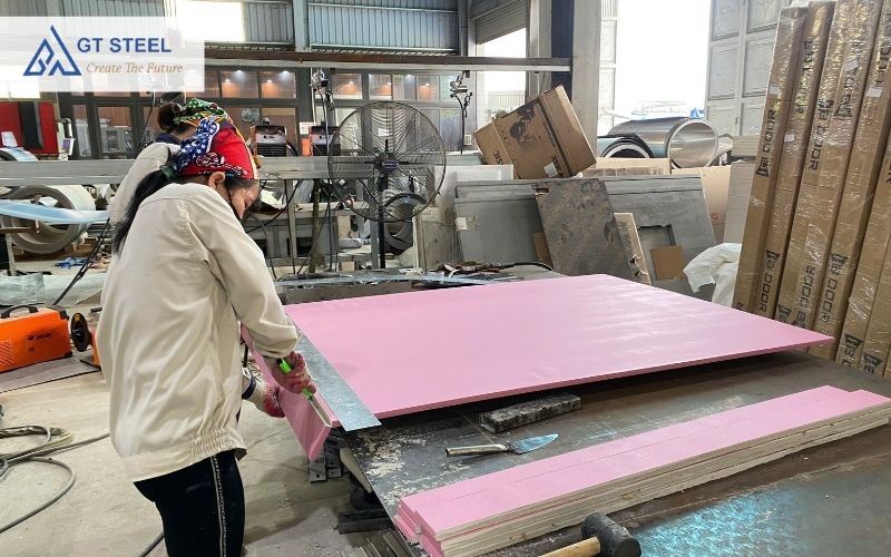 ghép cửa chống cháy