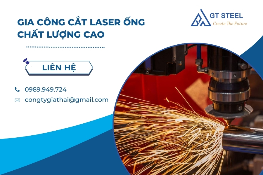 Gia Công Cắt Laser Ống Chất Lượng Cao