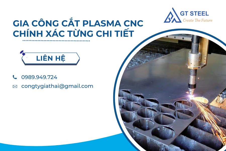 Gia Công Cắt Plasma CNC Chính Xác Từng Chi Tiết