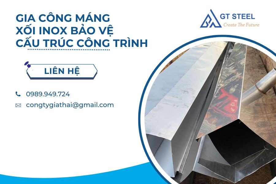 Gia Công Máng Xối Inox - Bảo Vệ Cấu Trúc Công Trình