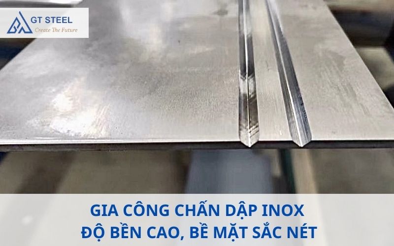 Gia công chấn dập inox